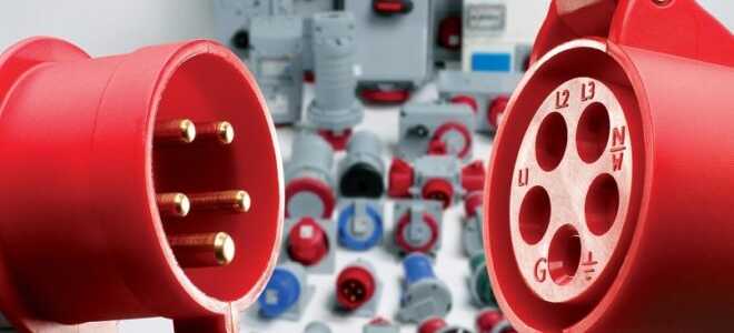 Трехфазная розетка – устройство, схемы сборки, заземление