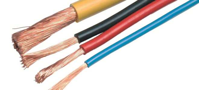 Электрический силовой провод. Виды и назначение