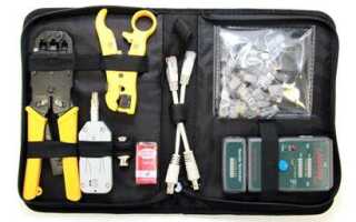 Как обжать сетевой кабель: инструменты, технология, без инструмента