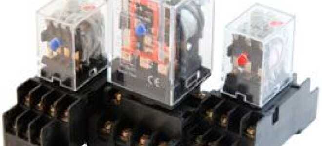 Принцип работы промежуточного реле