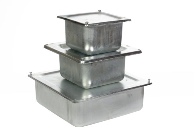 металлические распредкоробки