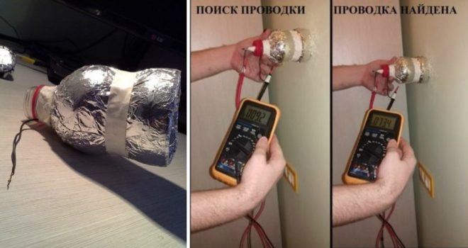 Вариант самодельного искателя на основе мультиметра