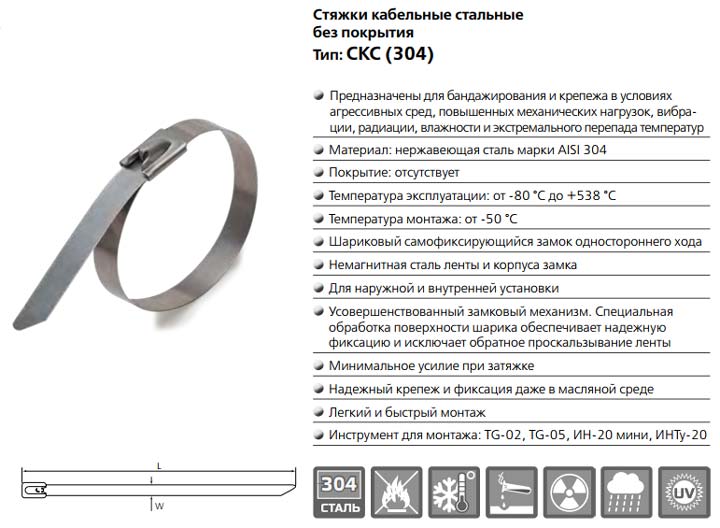 техданные стяжек СКС