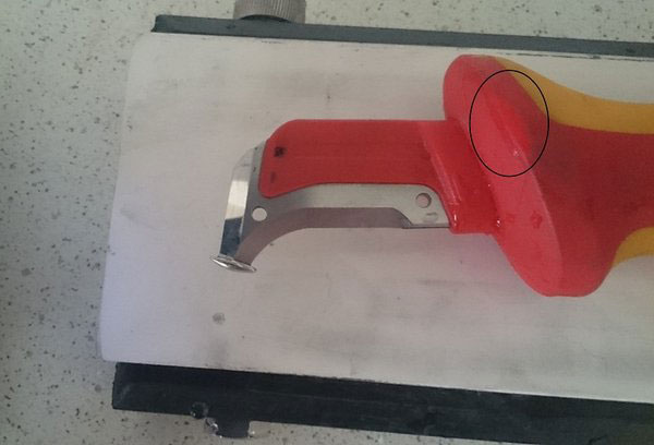 что мешает заточке knipex