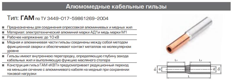 гильза ГАМ