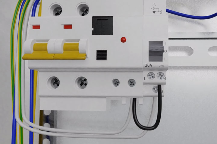 подключение фазы на переключатель