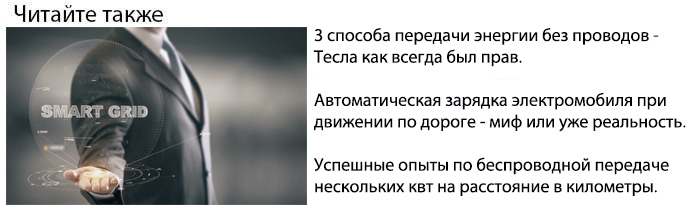 способы передачи электроэнергии без проводов