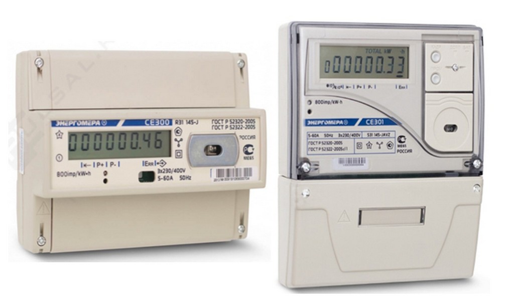 Трехфазный счетчик