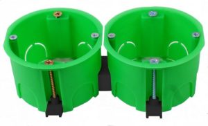 Подрозетник сборный одинарные (установка подрозетников)